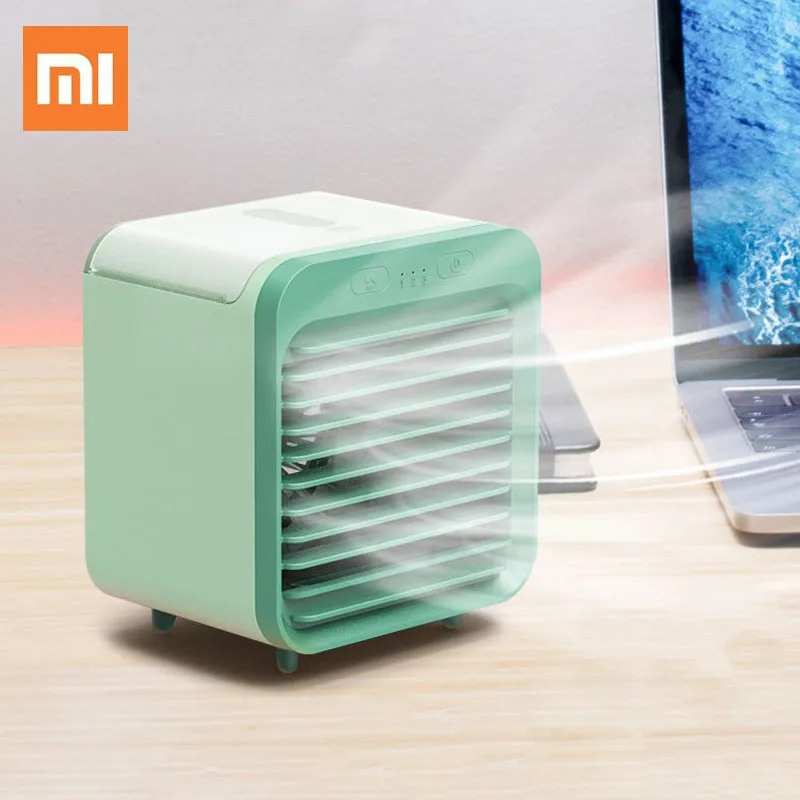 

Настольный мини-вентилятор Xiaomi, портативный USB-вентилятор для охлаждения воздуха, для офиса и спальни