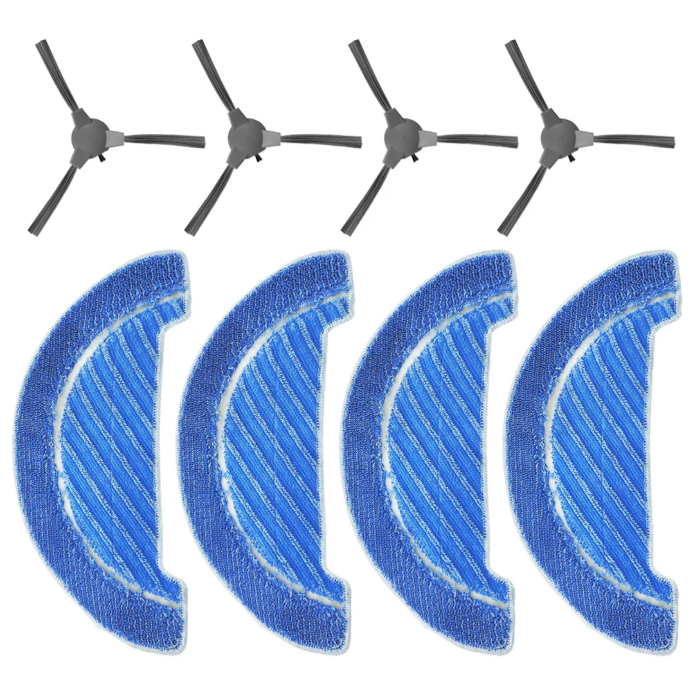 

Long lasting Spare Parts Set for Cecotec Conga Flash Connected Titanium Side Brush and Mop Pads for Enhanced Cleaning