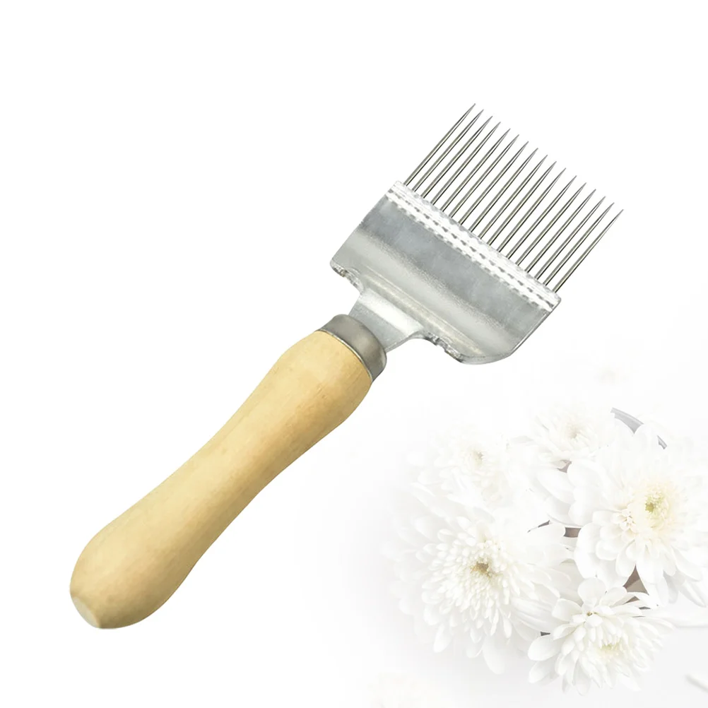 

Keeping Uncapping Fork with 17 Tines Stainless Steel Keeping Tool