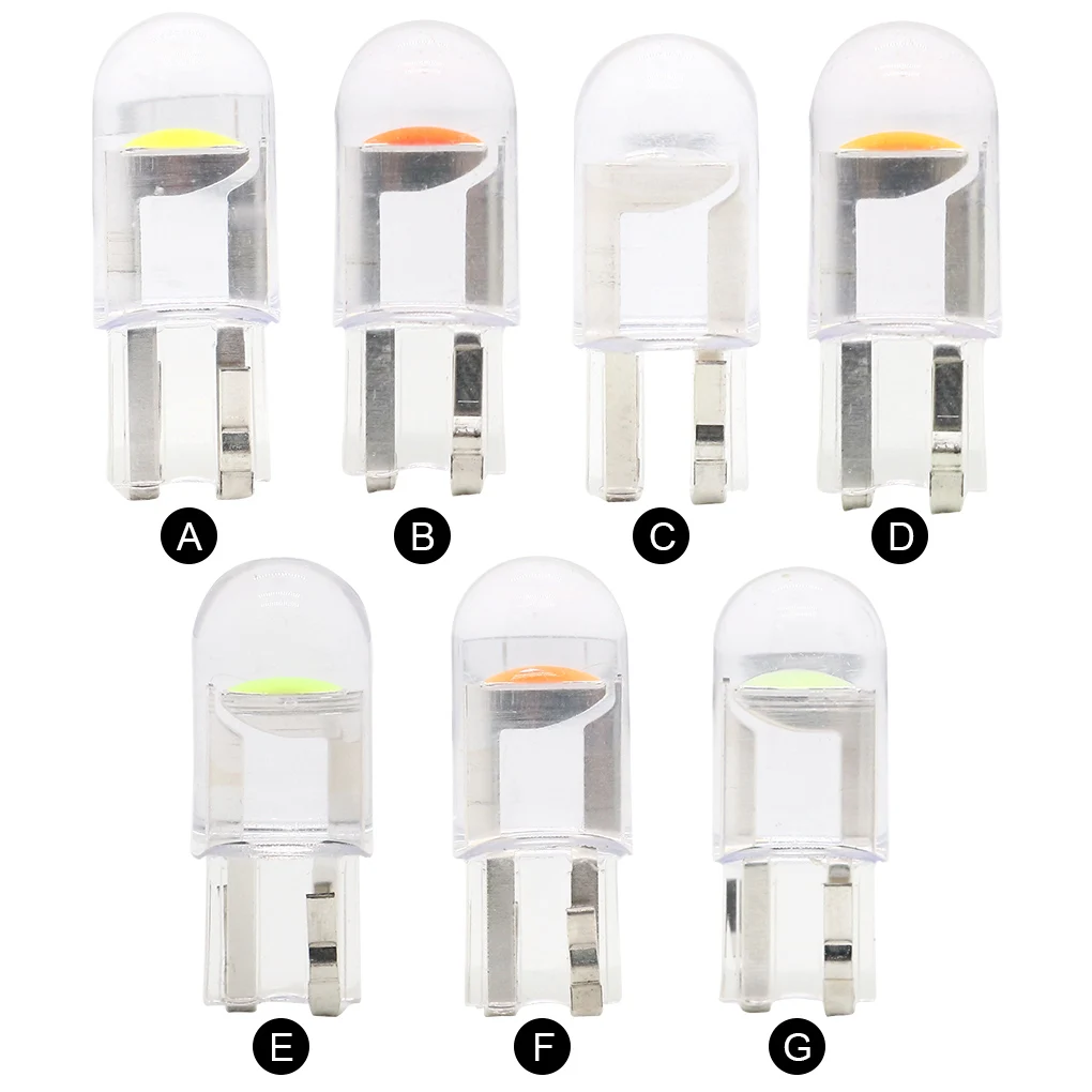 

Car Bulbs LED Cold Light Bulbs Reading Night Light License Plate Car Width Lamp 10pcs Red