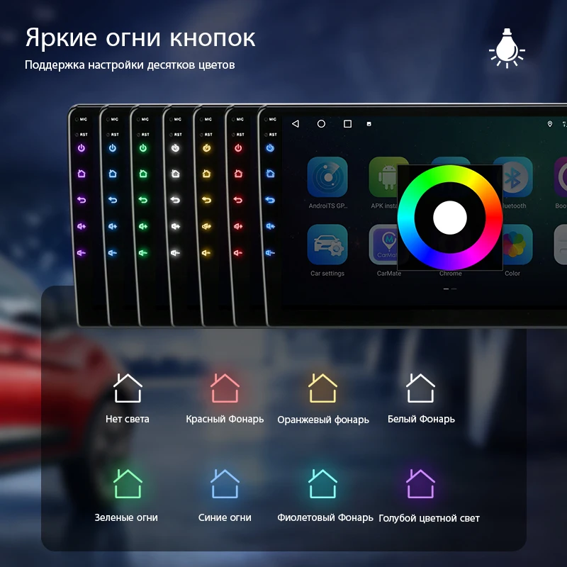 $95.33 Android 10 Car Radio For LADA Vesta Cross Sport Radio 2015 2016 2017 -2020 Multimedia Video Player Navigation GPS 2 Din WiFi DVD