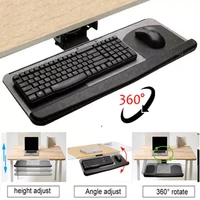 dl da4 ergonomics kayboard plate mount bracket with mouse pad tray support for big small plate height adjustable tilt rotate
