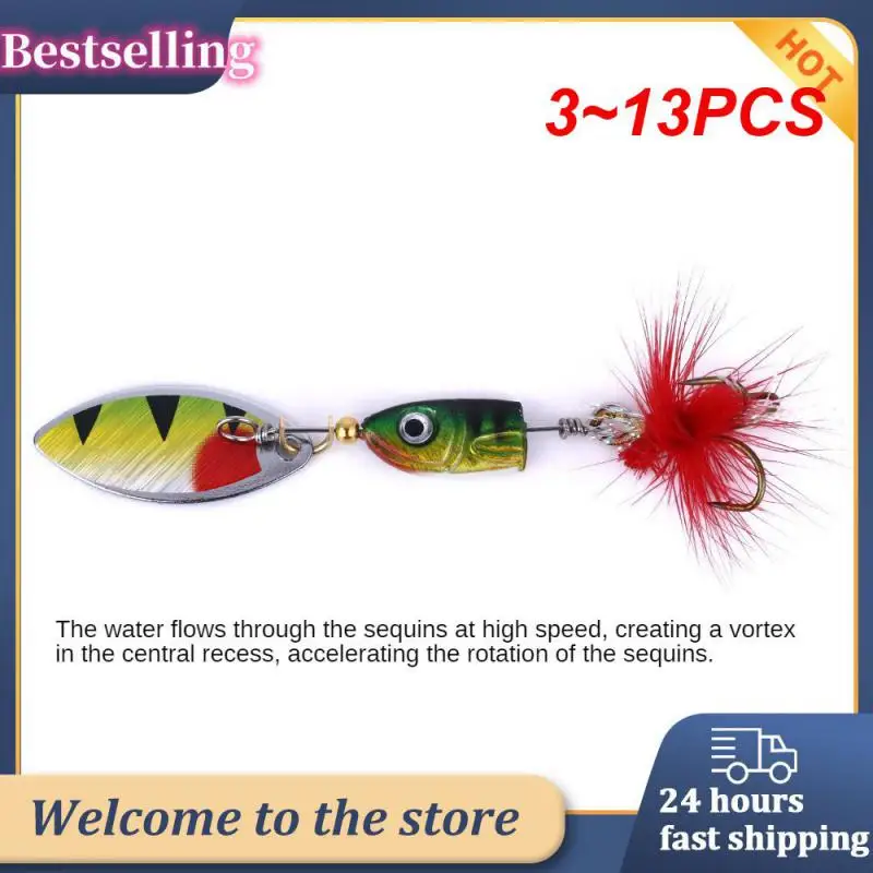 

3 ~ 13 шт. бионические жесткие приманки, искусственные рыболовные приманки с острым крючком, свимбейт, рыболовная ложка, Спиннер, рыболовная снасть, ВИБ, блесна