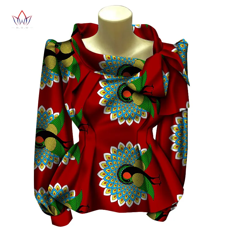 

Africa Style Women Modern Fashions Womens Tops Dashiki African Print Tops Shirt Plus Size M-6XL Women Clothing WY6417