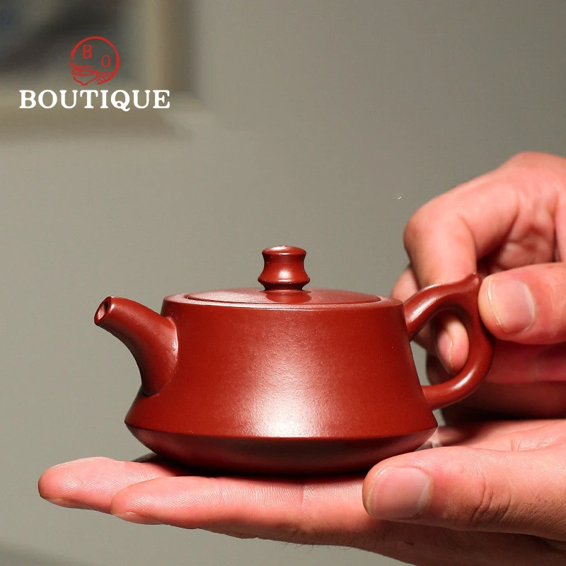 

130ml Chinese Yixing Purple Clay Tea Pot Home Dahongpao Customized Teaware Handmade Tea Maker Teapot Kettle Tea Ceremony Gifts