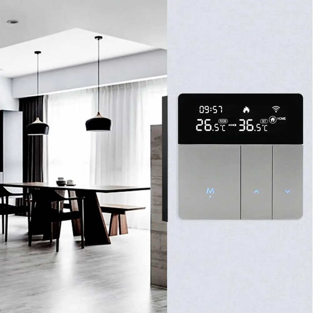 

Energy-saving Portable Away/Go Home Mode WiFi-Thermostat Household Supplies