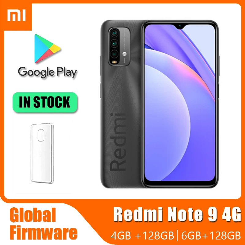 Cellphone Original Xiaomi Redmi Note 9 4G /Redmi 9T Smartphone ,Global ROM Version Mobile Phone Helio G85 Octa Core 6000mAh