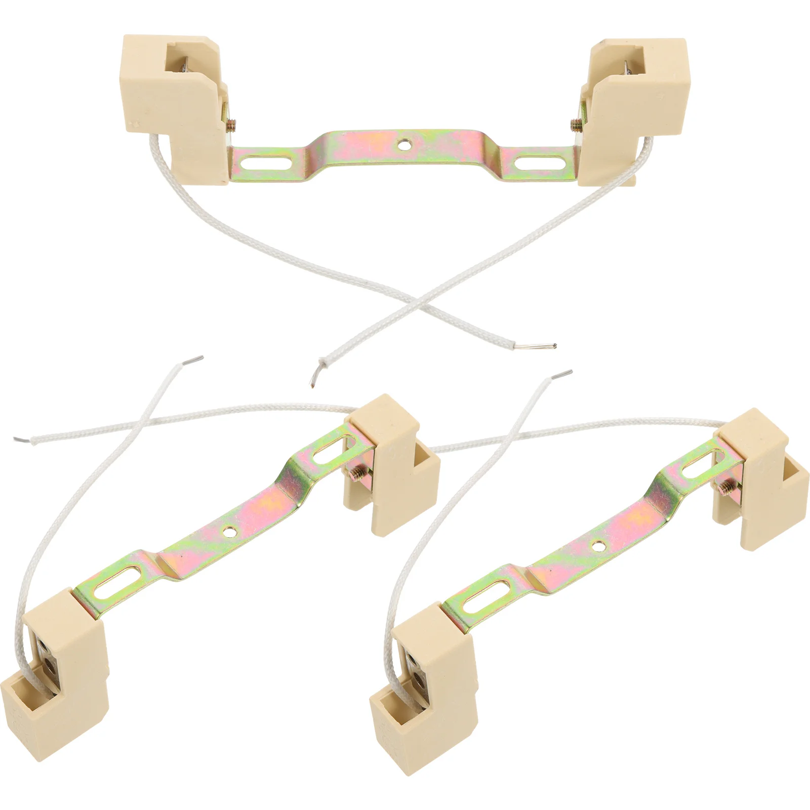 

3pcs Double Ended Halogen Socket 11.8cm R7s Base Double Ended Lamp Connector