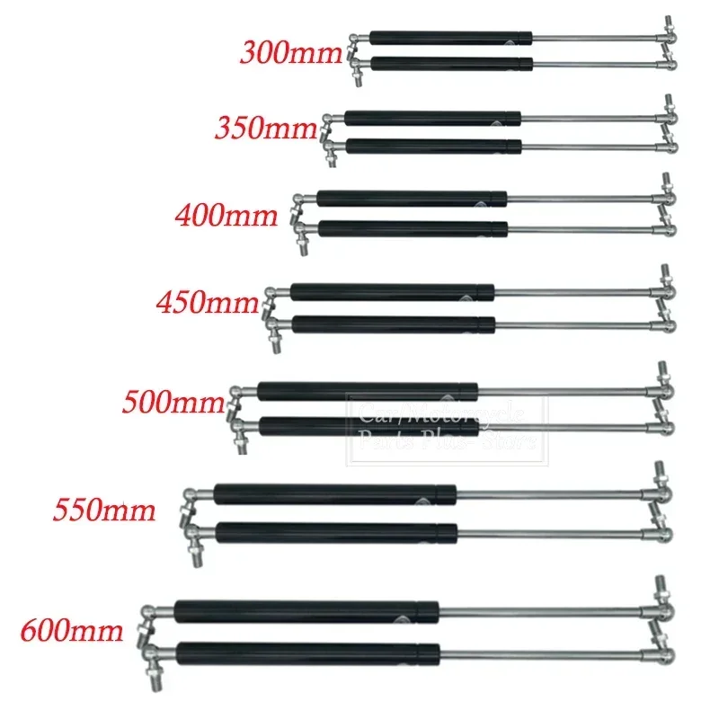 

2 шт. 800N автомобильные стойки, передний капот, задний багажник, задняя дверь, багажник, амортизатор, опорная планка, газовая пружина автобуса RV 30/35/40/45/50/55/60 см