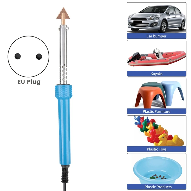 Набор для сварки пластиковых бамперов 80 Вт 40 стержней