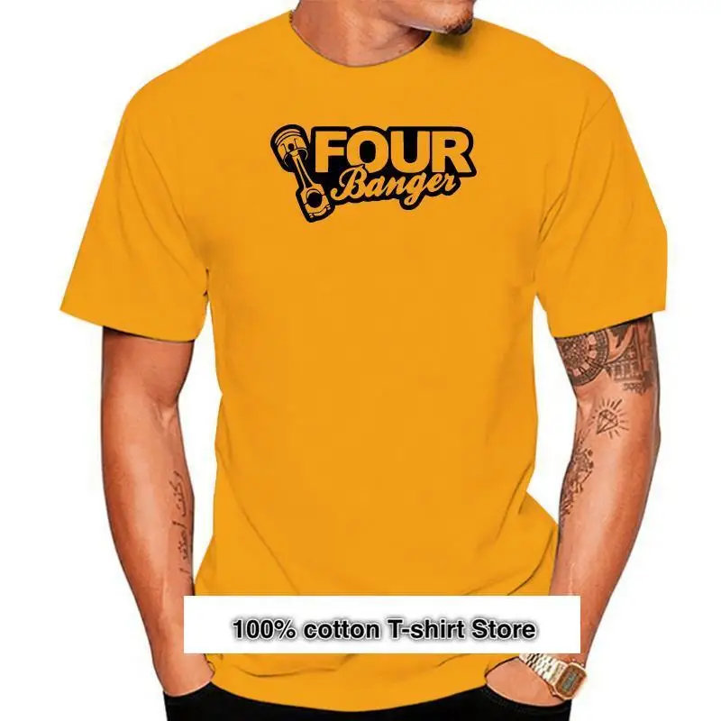 

Camiseta de Color rebajada, sintonizador de piston de cuatro Banger импорт Racing JDM