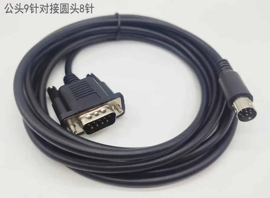 Новинка, 10 шт. кабеля, Φ 3M 9-контактный сенсорный терминал PLC, Концевая круглая головка, 8-контактный