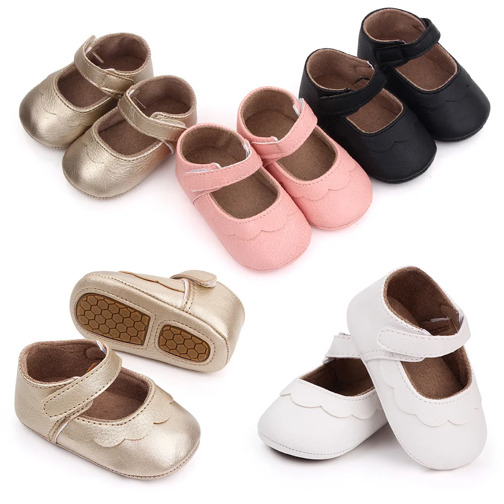 

Baby Girl about 0-13 Months Spring and Autumn Sea Rubber Sole Pedometer Learning First Walk Toddler Purity Indoor Bed Shoes CZ48