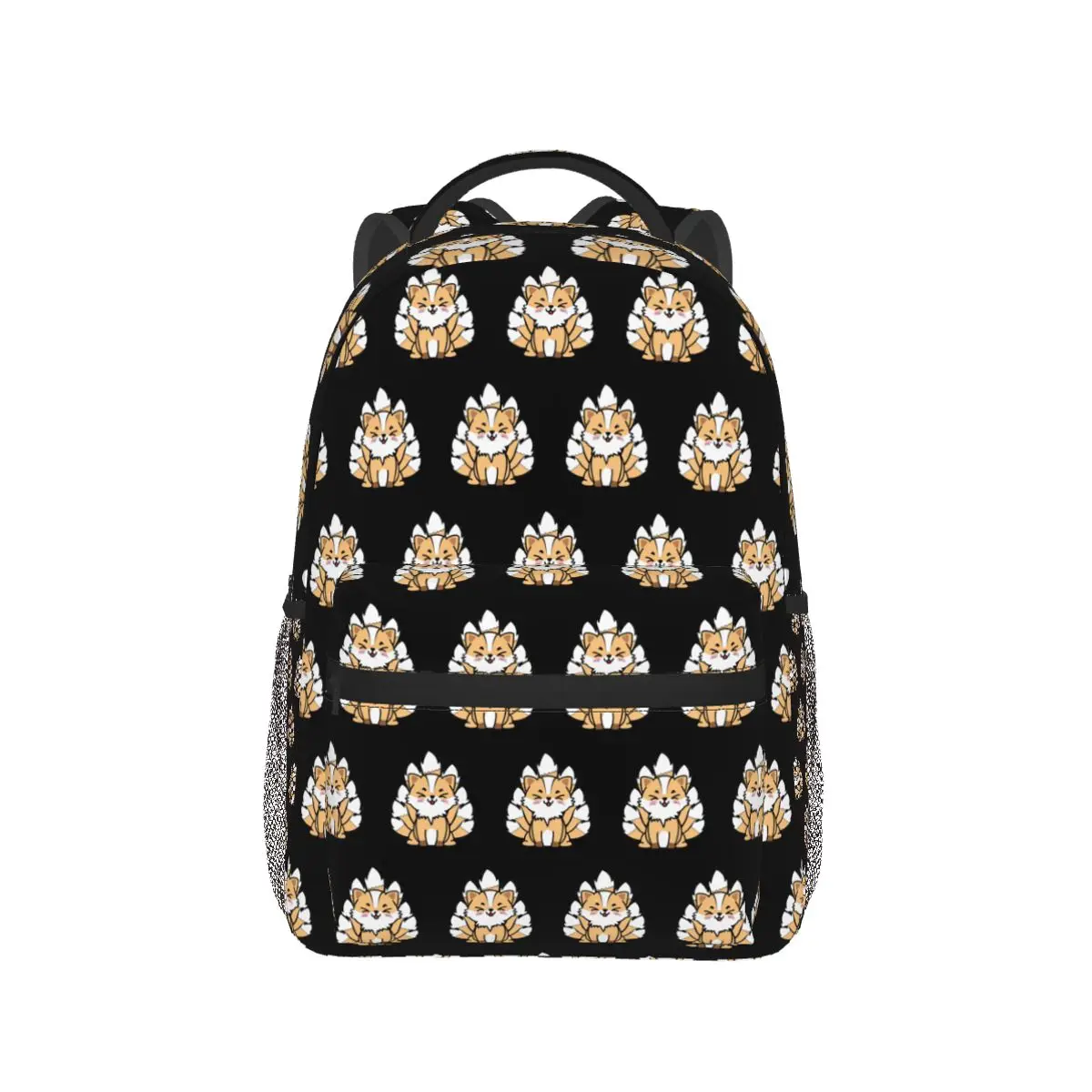 Милые рюкзаки с девятихвостой лисой Кицунэ Гумихо сумка для книг мальчиков и