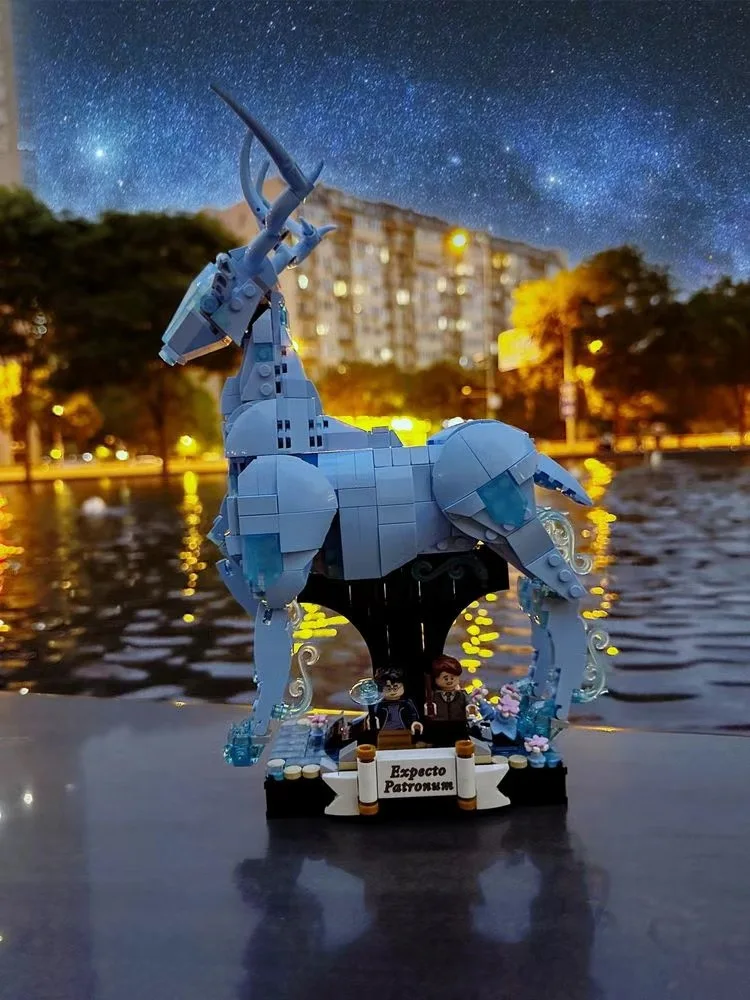 

2023 NEW Expecto Patronum Model Building Blocks Bricks Sets Classic Dolls Kids Toys For Children Gift