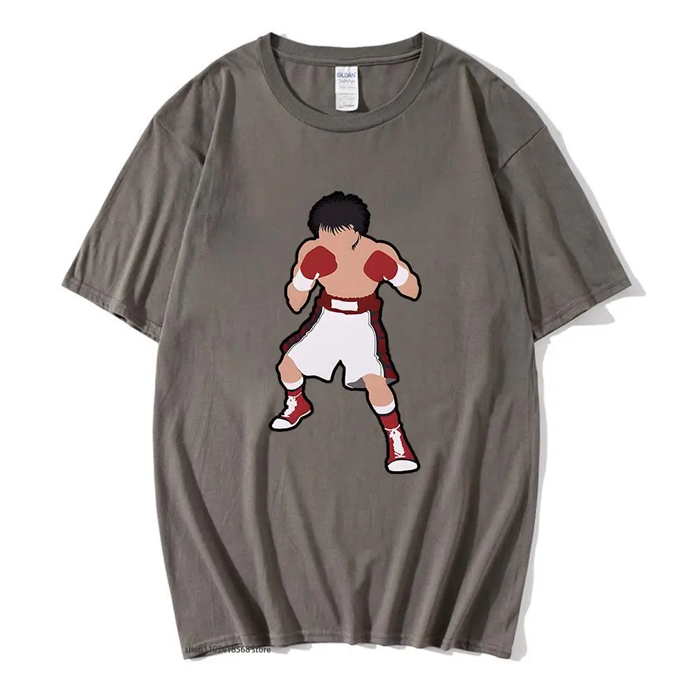 

Hot Anime Hajime No Ippo Shirt 100% Cotton Soft Clothes The Fighting Chibi Ippo Tshirt for Men/Women Tees Short Sleeve T-Shirts