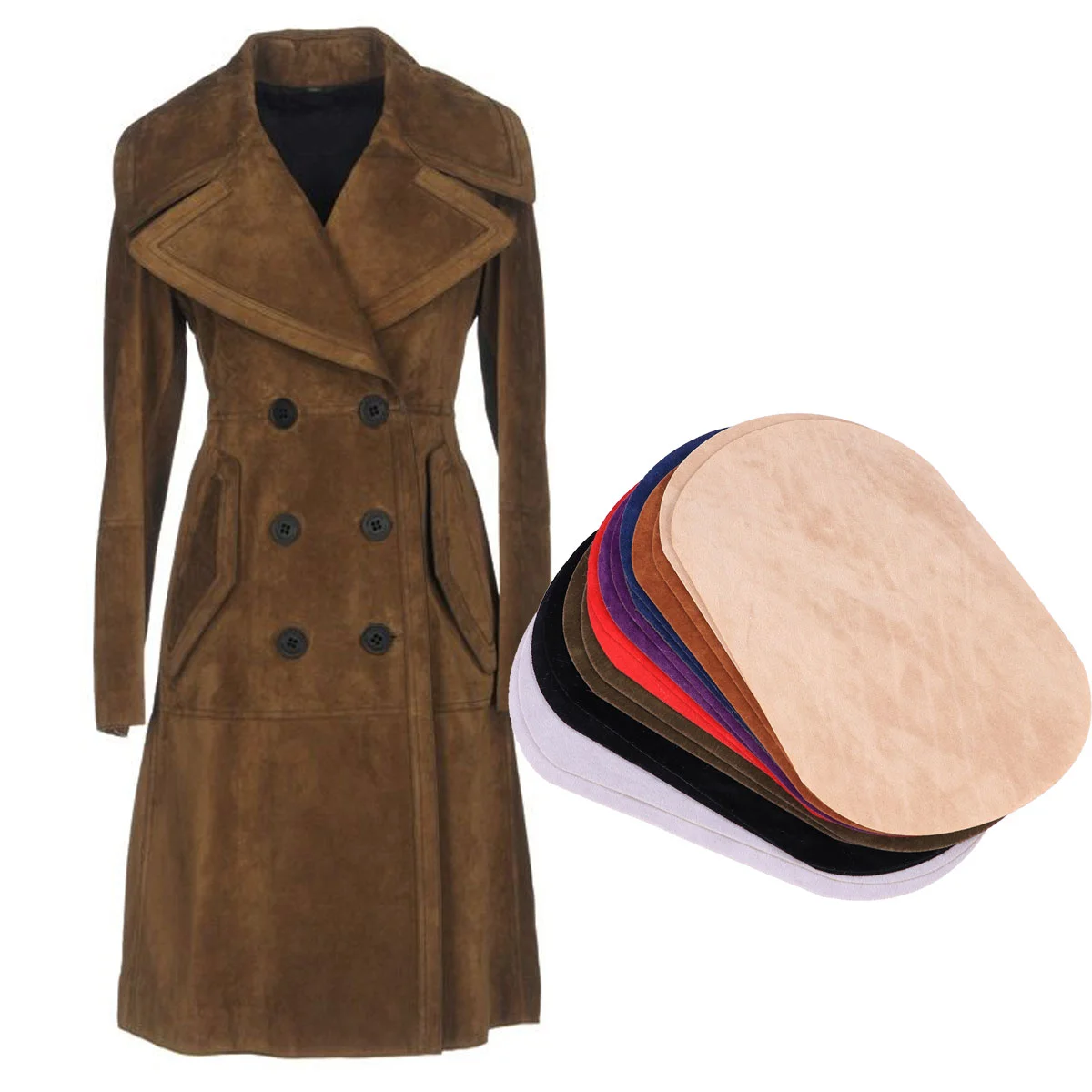 

16 Pcs Jeans Embroidery Hole Repair Appliques The Iron Elbow Patches Sweaters Patches Clothing Custom Iron Patches Man