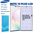 100% Оригинальный AMOLED Note10 Plus ЖК-дисплей без рамки для SAMSUNG Galaxy Note 10 Plus дисплей N975 N975 N9750 ЖК сенсорный экран в сборе