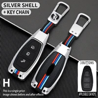 car key fob cover for ford fiesta focus mondeo ecosport kuga fob remote key case protector accessories holder shell keychain