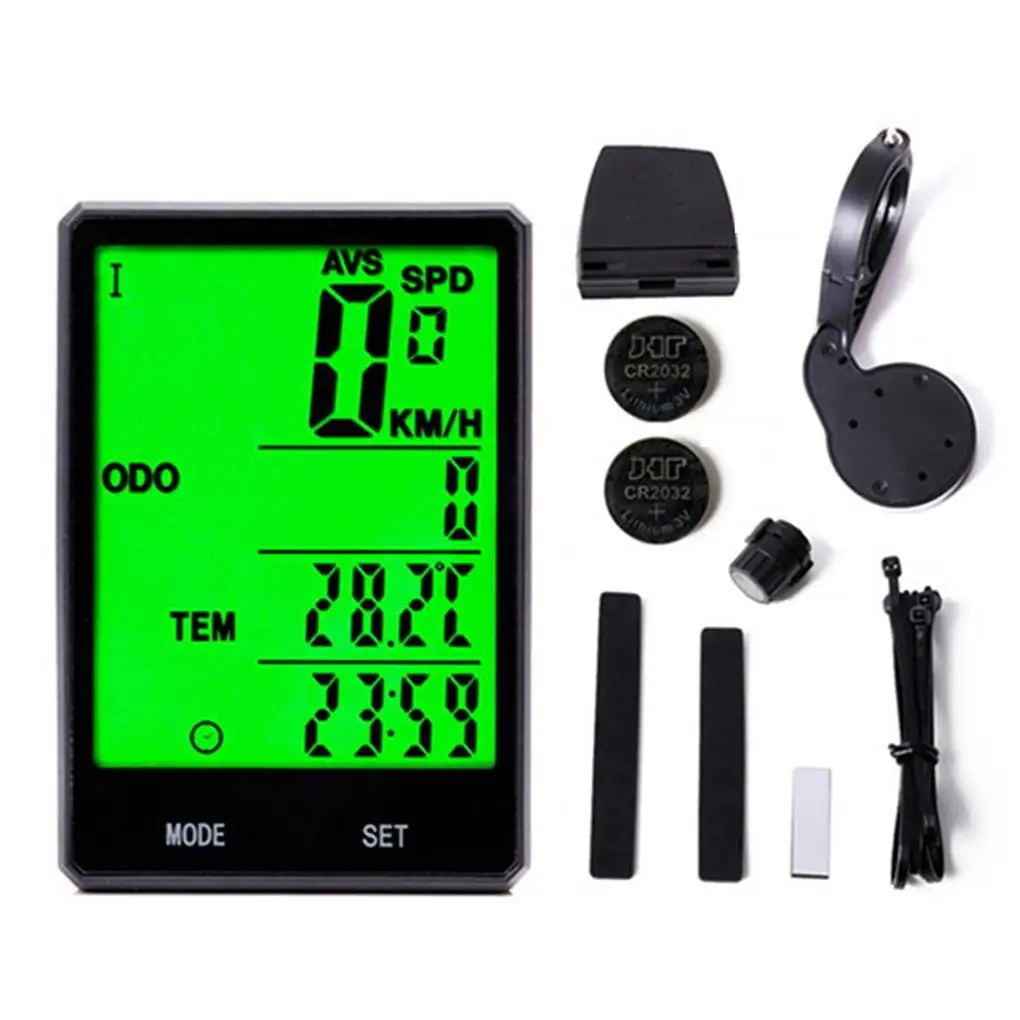 

Bike Computer Cycling Meter Speedometer Backlight Odometer Bicycles