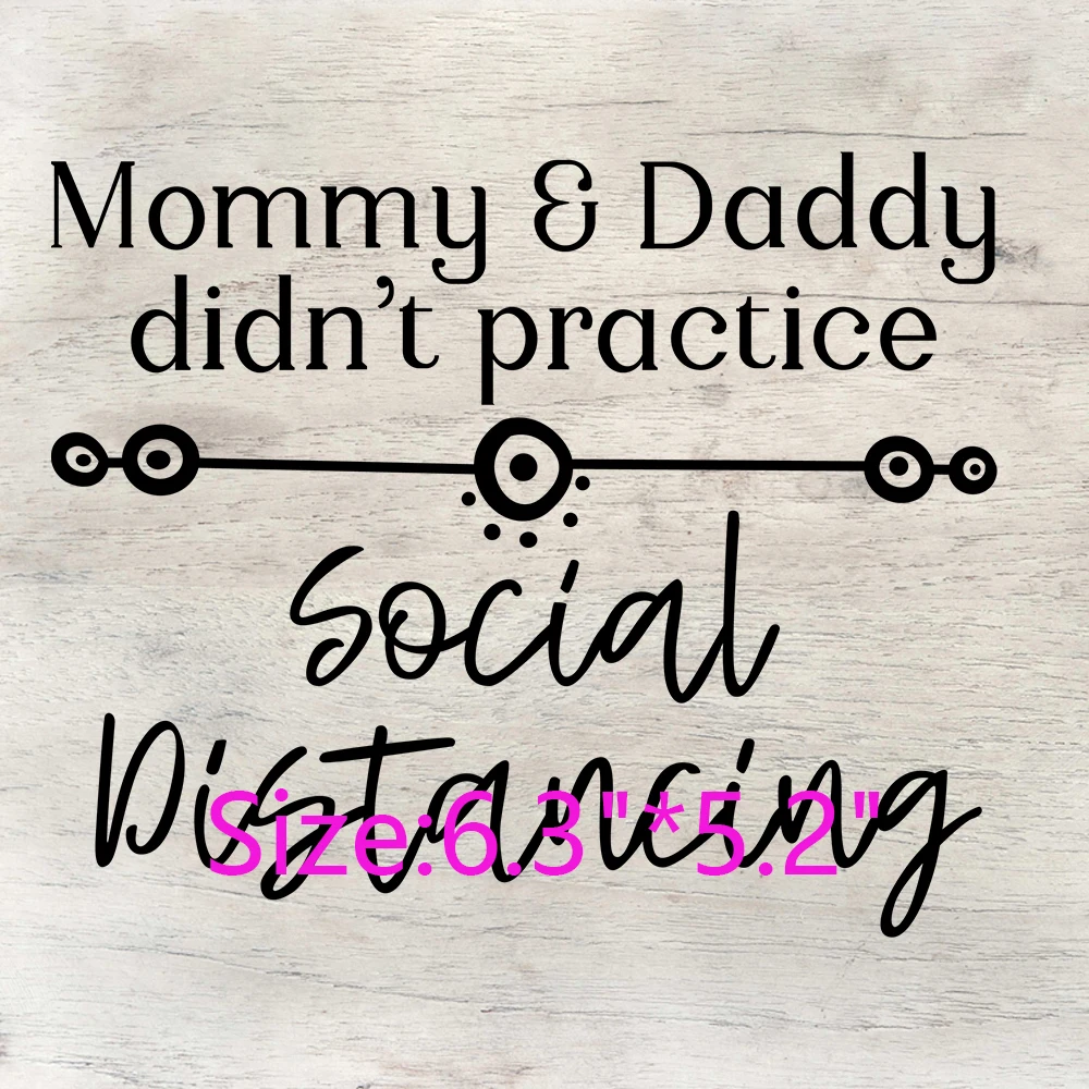 Наклейка сделай сам готовая к нажатию Забавная детская одежда термонаклейка