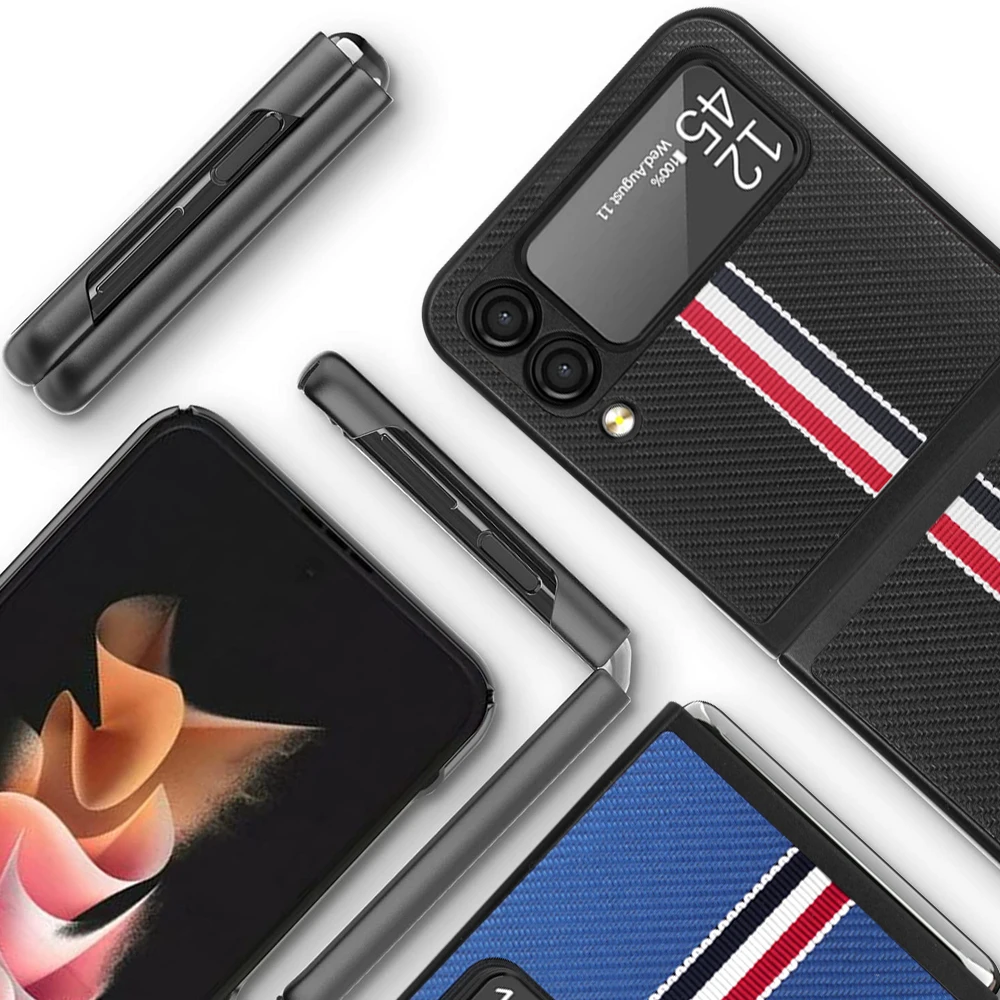 Противоударный Ультратонкий матовый чехол для Samsung Galaxy Z Flip 4 3 5G Flip4 Flip3 6 5 Flip6 Flip5