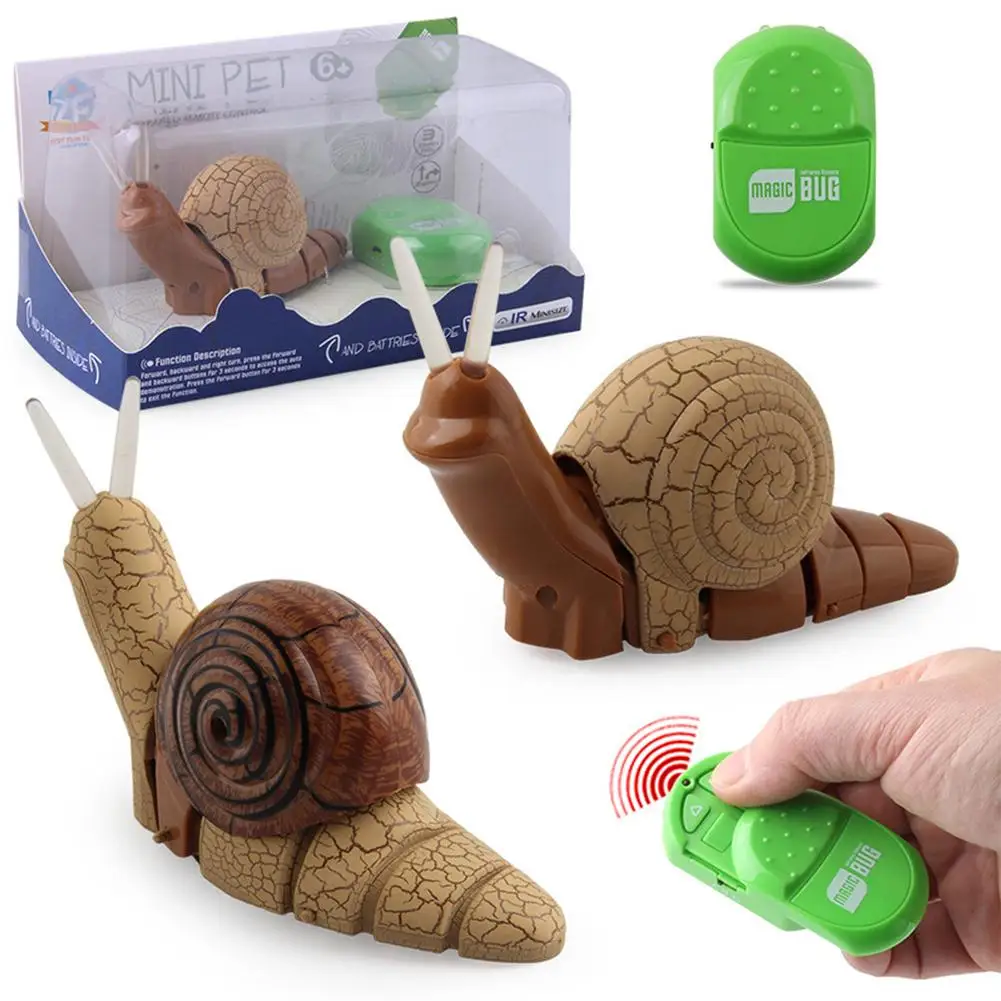 

Infrared Remote Control Snail Toys Creative Simulation Electric Snail Tricky Toys For Children Gifts