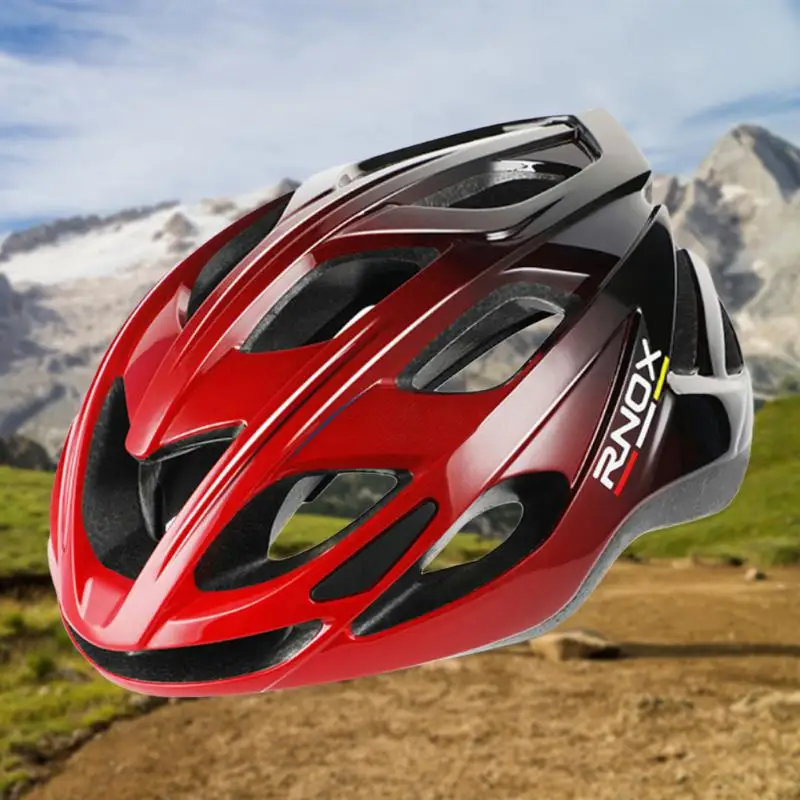 

Шлем для езды на велосипеде Rnox, ультралегкий мощный защитный высокопрочный многоцветный велосипедный шлем с 16 вентиляционными отверстиями
