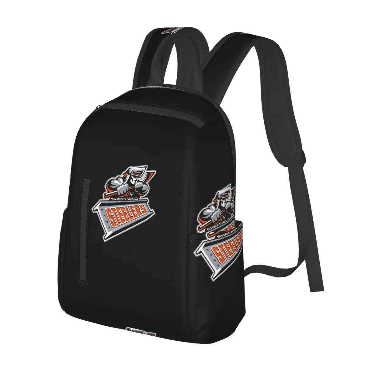 Фото Студенческий рюкзак The-Sheffield Steelers, школьная сумка, походный рюкзак для путешествий, сумка для книг для мальчиков и девочек, сумки через плечо №1