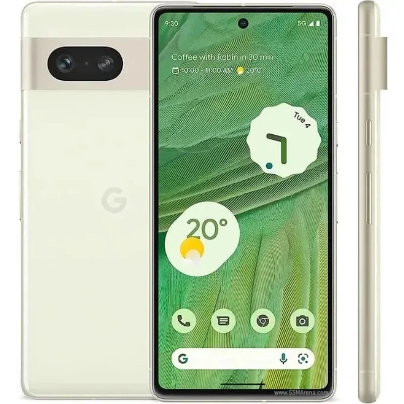 Фото Смартфон Google Pixel 7 5G, разблокированный, 6.3 дюйма, 90 Гц AMOLED, 8 ГБ ОЗУ, 128/256 ГБ, камера 50 МП, 4355 мАч, NFC, Android №5