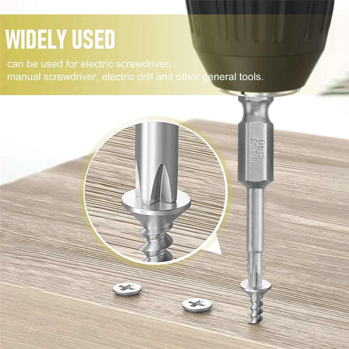 Набор из 12 отверток Torx с шестигранным хвостовиком 1/4 дюйма T5-T40 набор инструментов