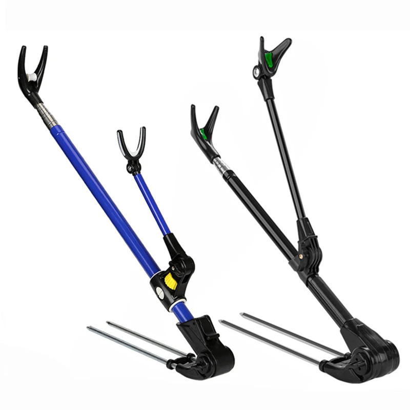 

1.7M/2.1M/2.4M New Stainless Steel Thickened Telescopic Fishing Rod Bracket Fishing Rod Dual Purpose Bracket Fishing Rod Holder