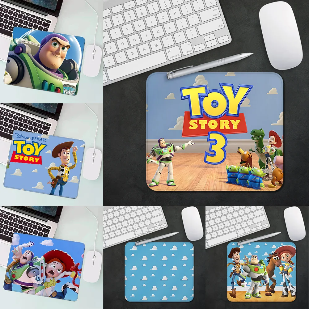 Мультяшный милый игровой коврик для мыши История игрушек 3 XS маленький Коврик Для