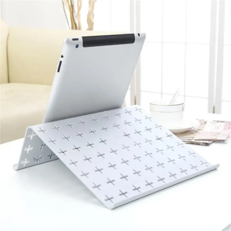 

Two Sided Use Tablet Holder Stand Portable Facilitate Desktop Stand Pp Material Desk Phone Holder Large Cell Phone Support 2pcs