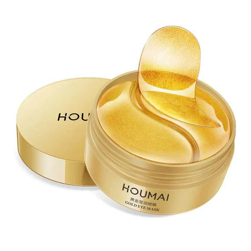 60 патчей Коллагеновые патчи для глаз с 24-каратным золотом увлажняющие круги