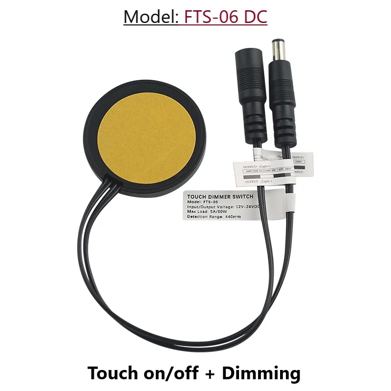 

Емкостный сенсорный переключатель для деревянной мебели, 12 В, 24 В