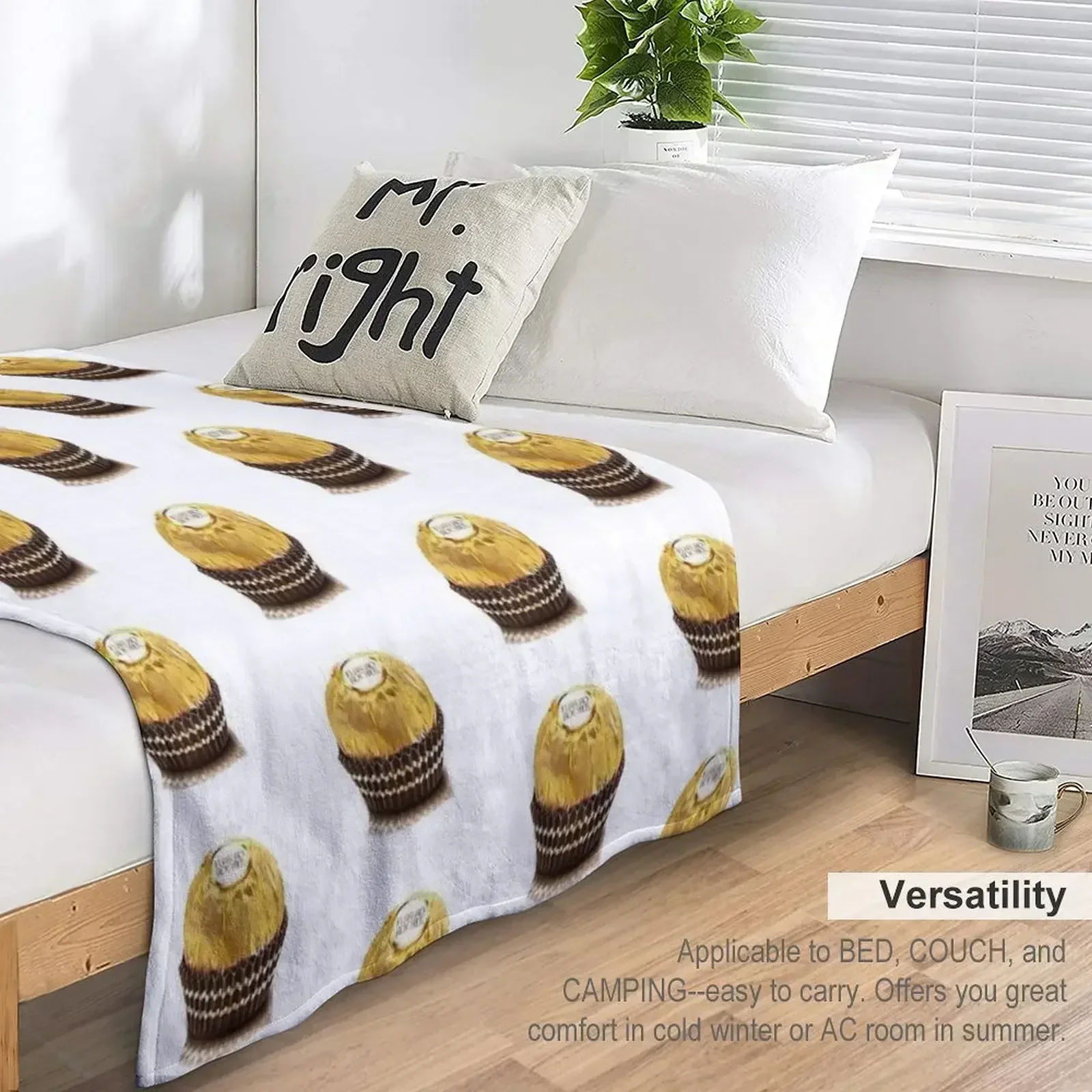 Фото Одеяло Ferrero Rocher 2, тонкое теплое зимнее детское одеяло №5