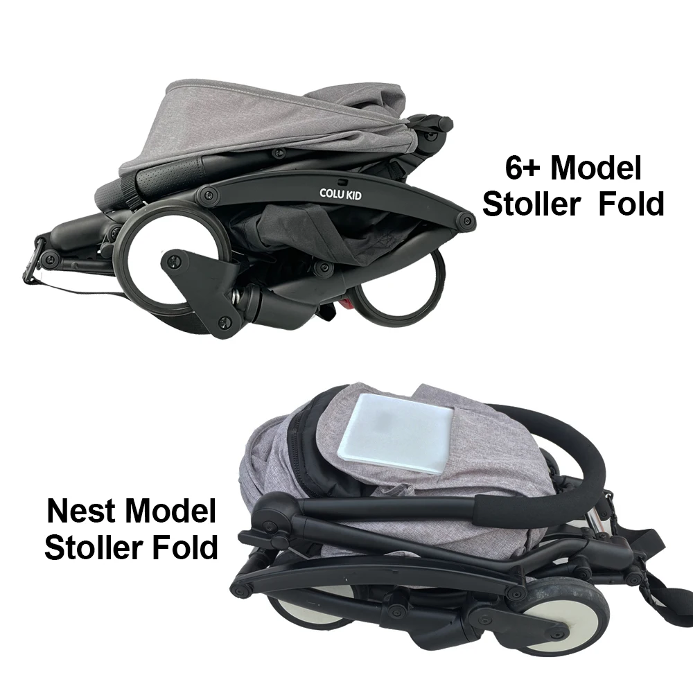 2022  New Portable Baby Stroller,Newborn Nest Baby Cart , Lightweight Travel Pram Foldable Pushchair For 0-6 years Kids images - 6