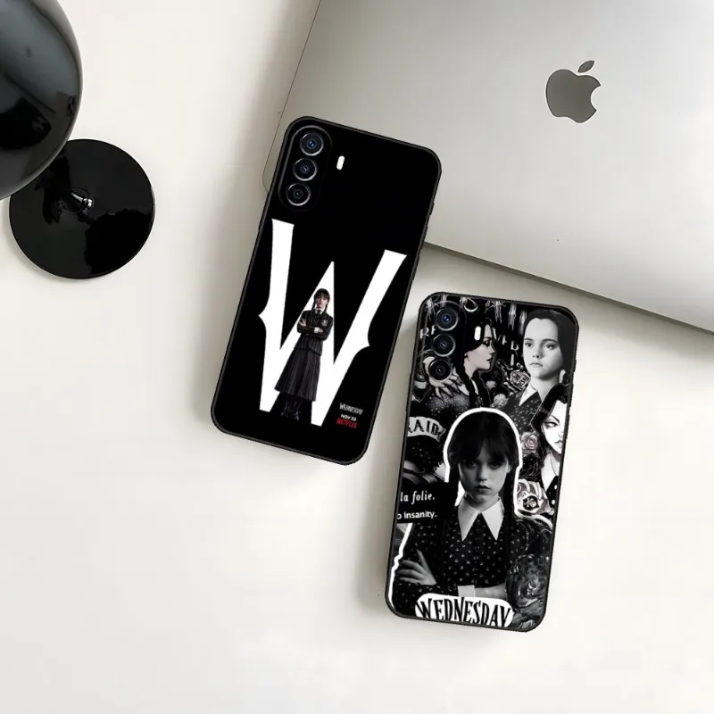 

Fashion Design Wednesday Addams Family Phone Case For Huawei P 40 Y6 Prime Y7 Y9s P10 Lite P20 P30 P20 P50 E Plus 2019 Psmartz