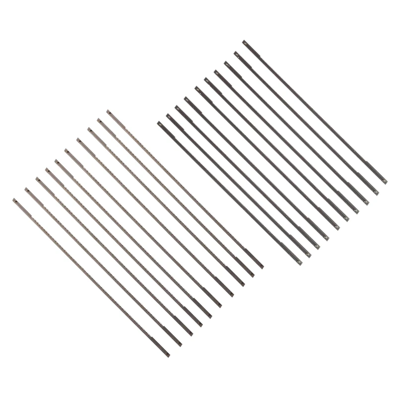 

6-1/2 Inch Cutting Saw Blade, 6-1/2 Inch Length Between Pins, 0.125 Inch X 020 Inch 15 TPI (10 Pcs), 18 TPI (10 Pcs)