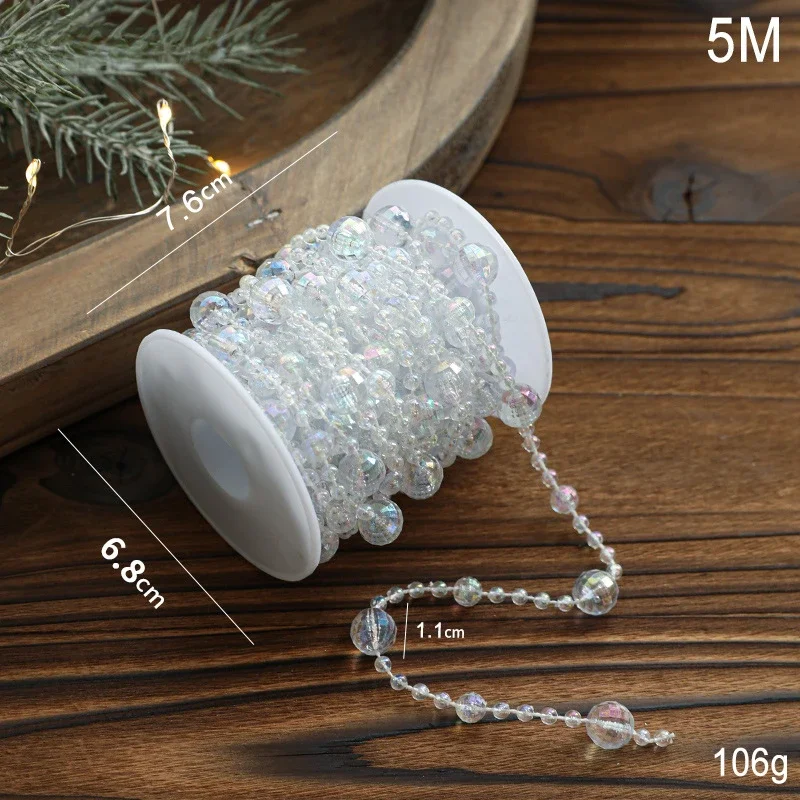 

Хрустальные снежинки для украшений 5 м