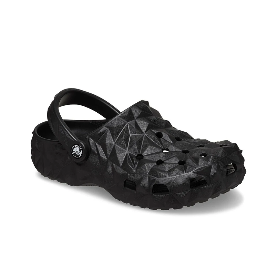 Сандалии Crocs унисекс классические с геометрическим рисунком Повседневные