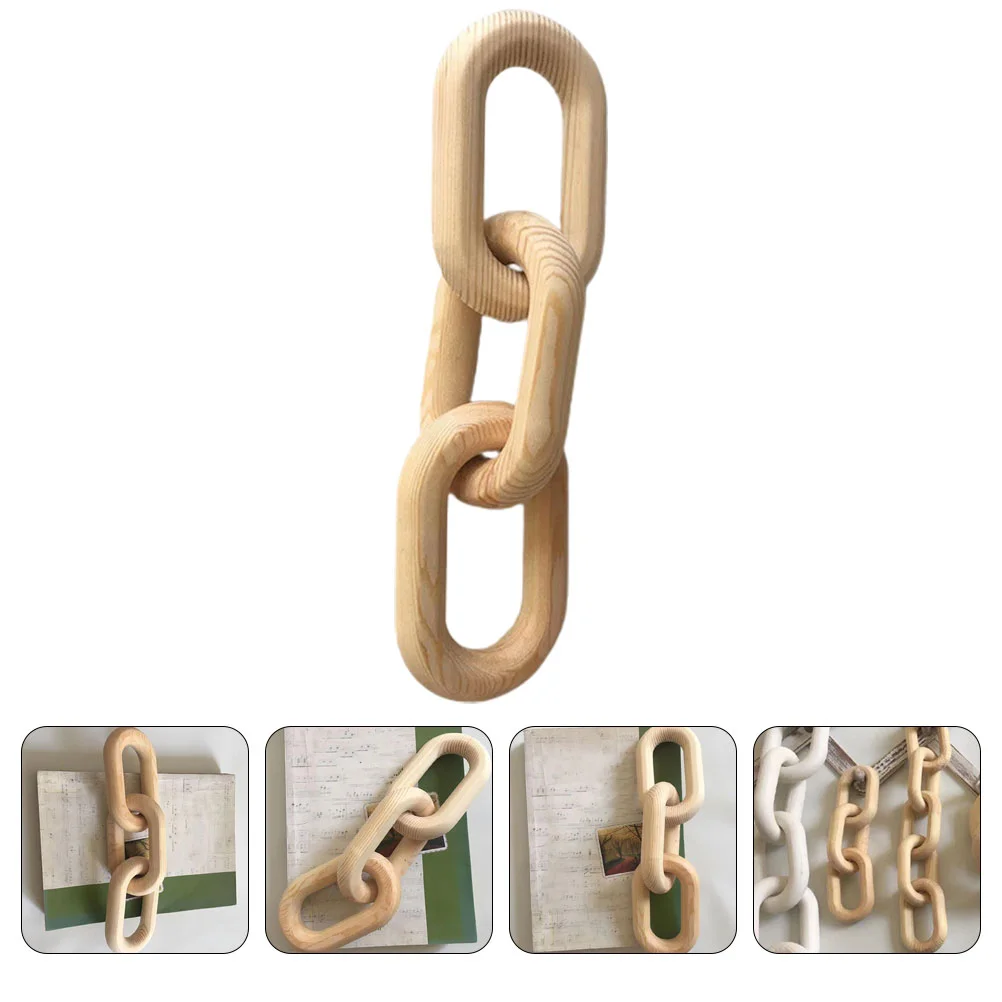 

Ornaments Sculptures Home Decor Chain Link Knot Decorations Wood Accents Wooden Coffee Table Living Room