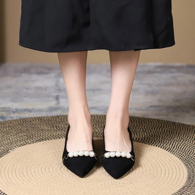 

Туфли женские с ремешком на пряжке, оригинальные туфли-лодочки, высокие прозрачные закрытые удобные, черные, лето 2023