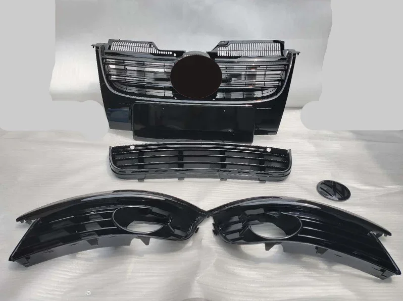 Решетка радиатора переднего бампера для Volkswagen Jetta Sagitar Golf 5 Variant Bora 2006-2010 гг.