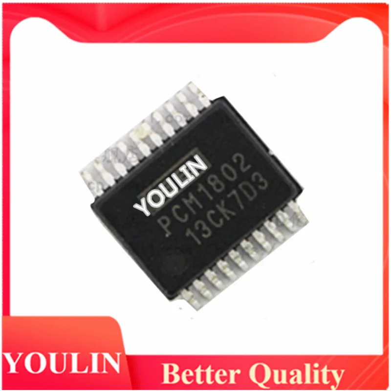 

5 шт. новый оригинальный PCM1802 PCM1802DBR SSOP20 pin новый чип аудио декодирования IC