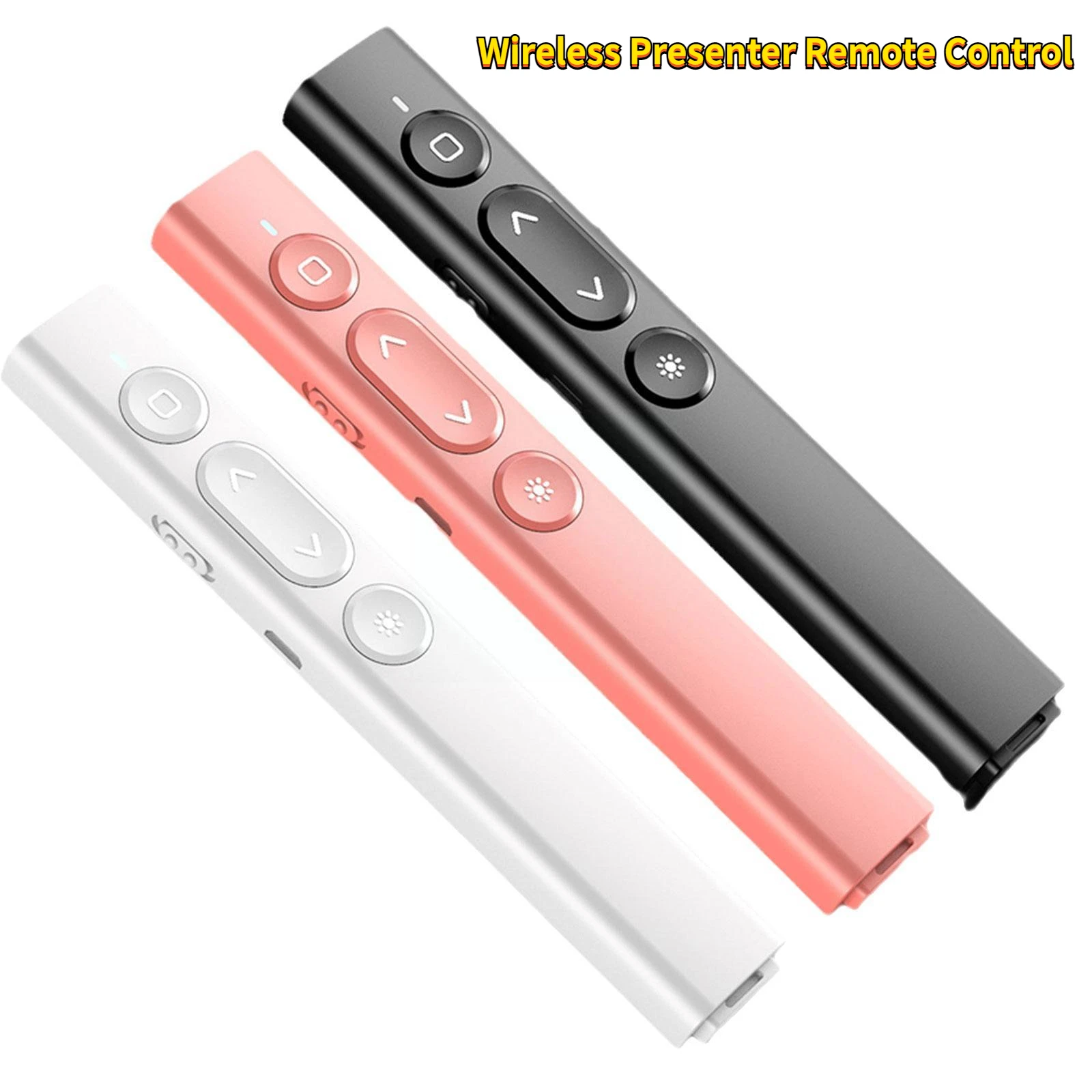 

Беспроводной презентатор с дистанционным управлением, USB-зарядка, складная ручка для работы на встрече, для ПК, ноутбука, проектора