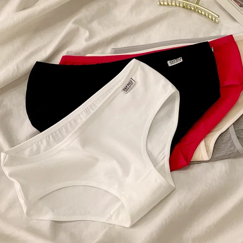 Женские хлопковые трусы с узором