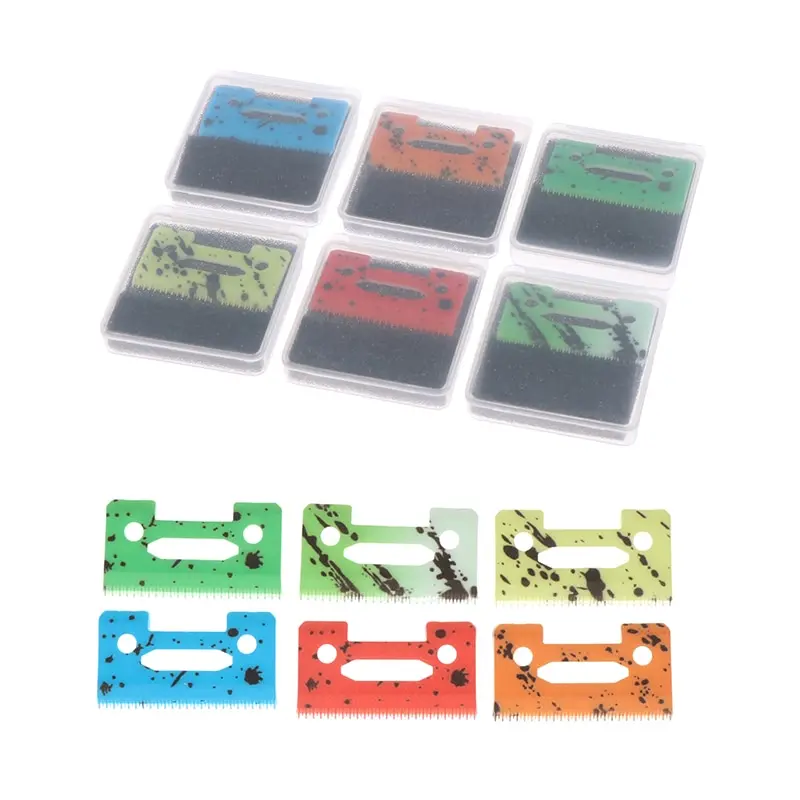 

Colorful Barber Clipper Ceramic Blade For Magic Cordless Clipper 8148 Hair Trimmer Replacement Cutter Head