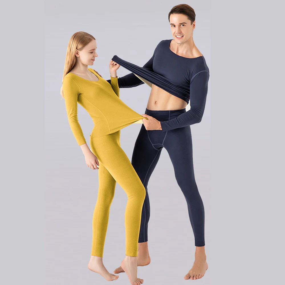 

Long Thermal Set Men Women Thermal Set Clothes Johns Winter Men Underwear Warm Women Lingerie For For And Compression New Womens